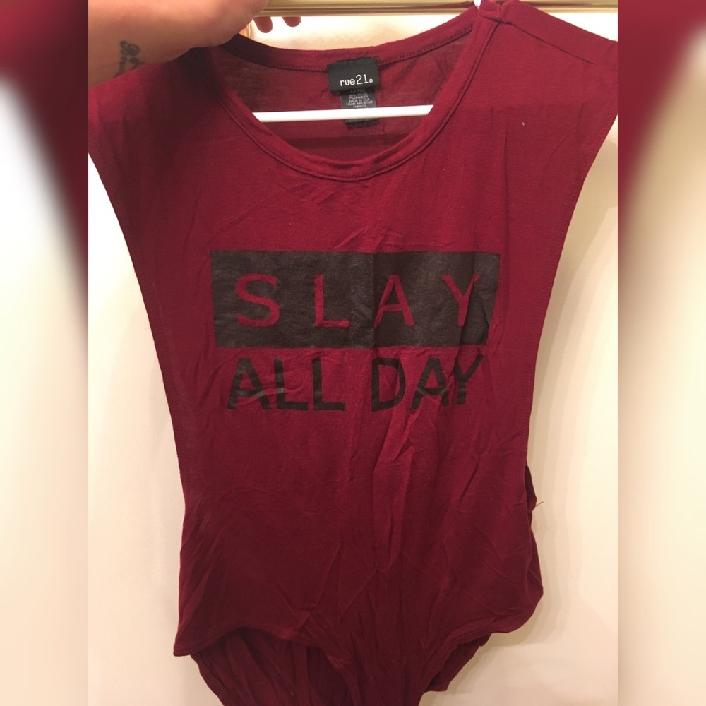 Body suit- slay all day!
